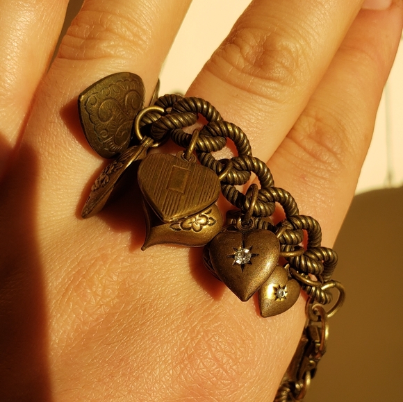 Antique charm bracelet - Picture 3 of 3
